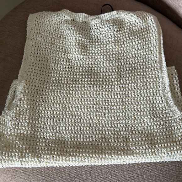 NWT Openwork Knit Top by Mango - Picture 7 of 8